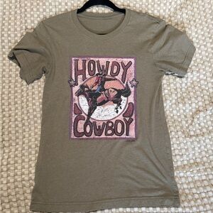 Howdy Cowboy T Shirt